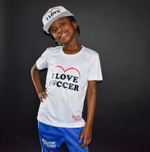 Load image into Gallery viewer, Youth I love Soccer Shirts.