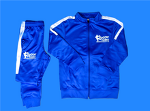 Load image into Gallery viewer, Blue and White Tracksuit
