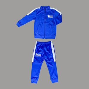Blue and White Tracksuit
